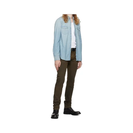 Classic Collar Denim Shirt