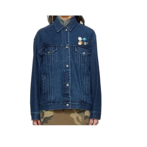 Lapel Denim Jacket