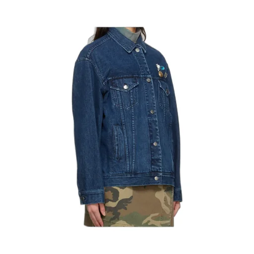 Lapel Denim Jacket