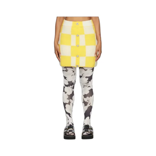 Check Pattern Skirt
