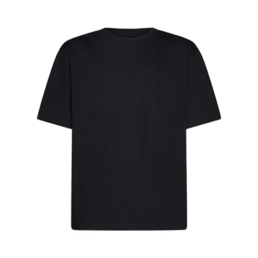 Studio Nicholson Lay Logo Detailed Crewneck T-Shirt