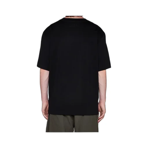 Studio Nicholson Lay Logo Detailed Crewneck T-Shirt