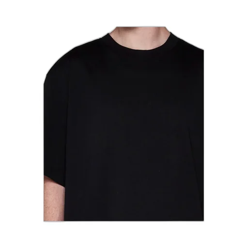 Studio Nicholson Lay Logo Detailed Crewneck T-Shirt