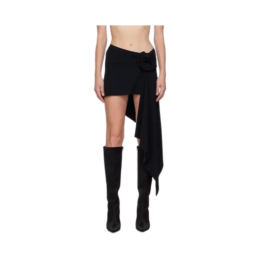 Magda Butrym Asymmetrical Draped Swim Skirt