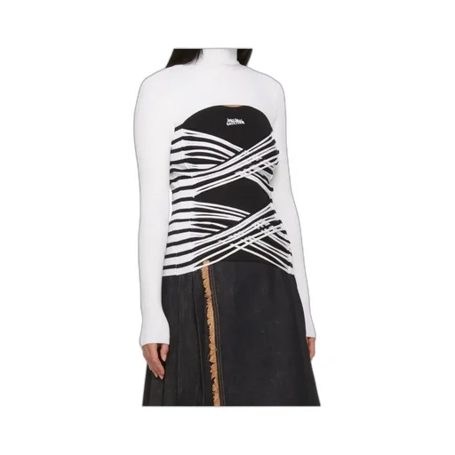 Striped Turtleneck