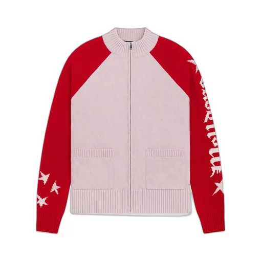 Color Blocked Logo Jacket