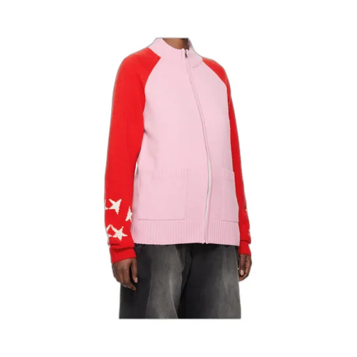 Color Blocked Logo Jacket