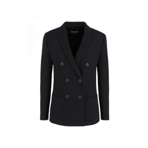 Giorgio Armani Double-Breasted Stretch Blazer
