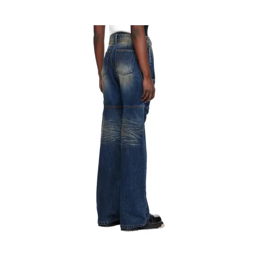 Wire Mid-Rise Wide-Leg Jeans