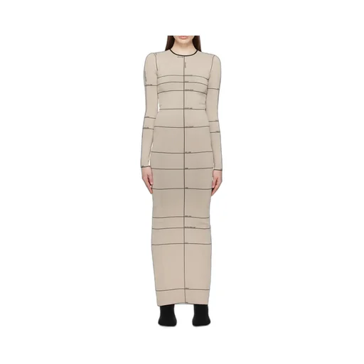 Checked Dress