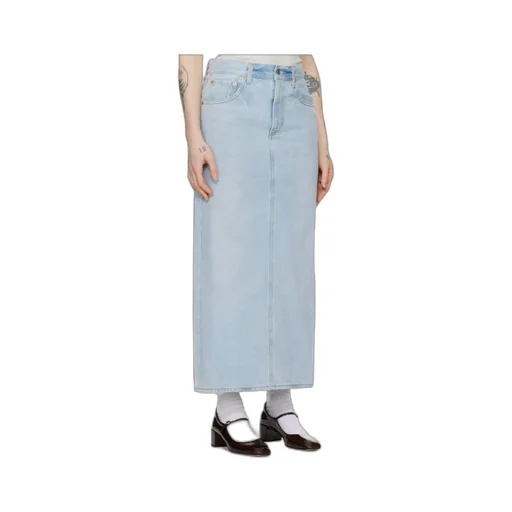 Verona Denim Maxi Skirt