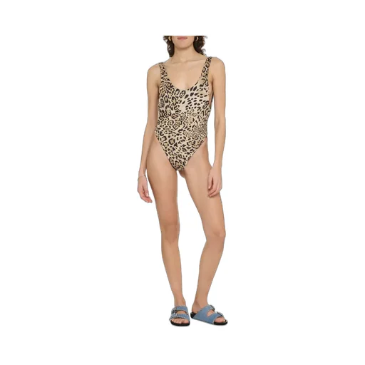 Printed One-Piece Swimming Suit
