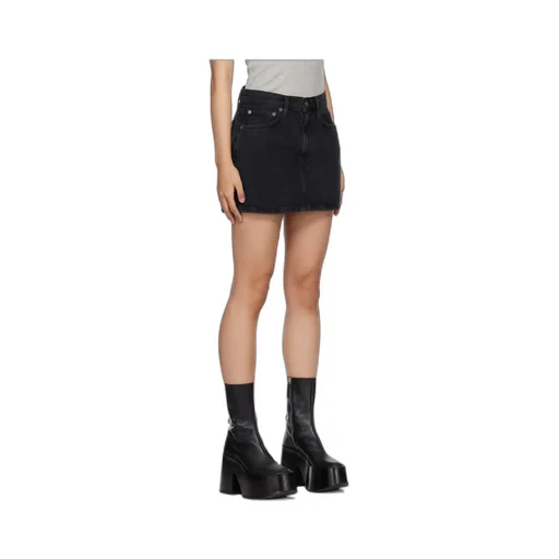 Five-Pocket Mini Skirt