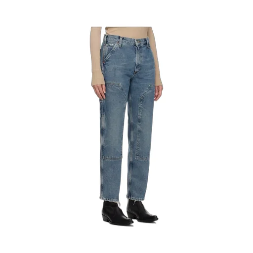 Rami High-Rise Straight-Leg Jeans