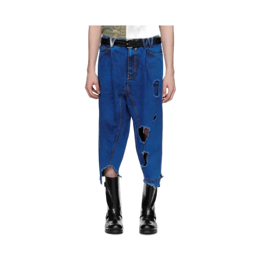 Pierced Detail Jeans