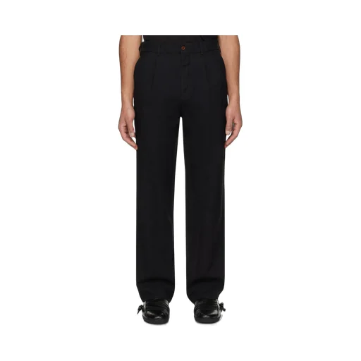 Belt-Loop Casual Pants