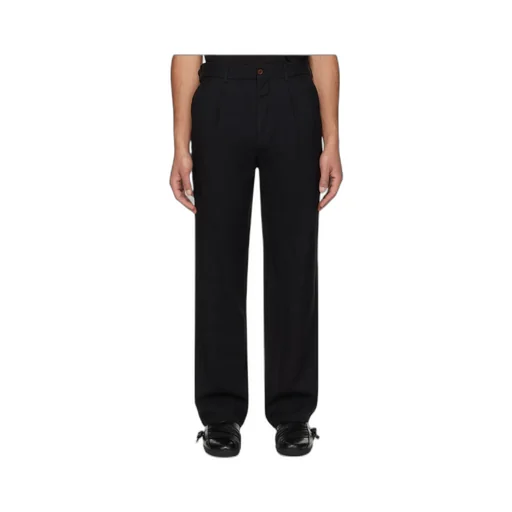 Belt-Loop Casual Pants