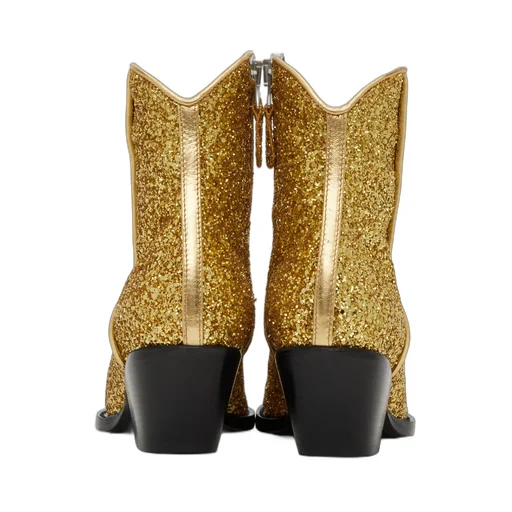Sequined Ankle Boots