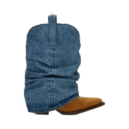 Square Toe Mid-Calf Boots