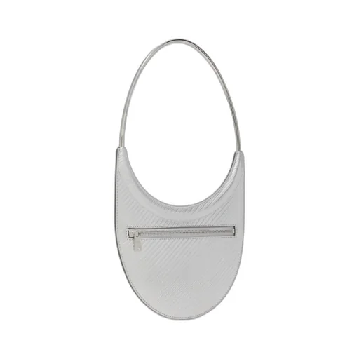 Ring Swipe Leather Shoulder Bag