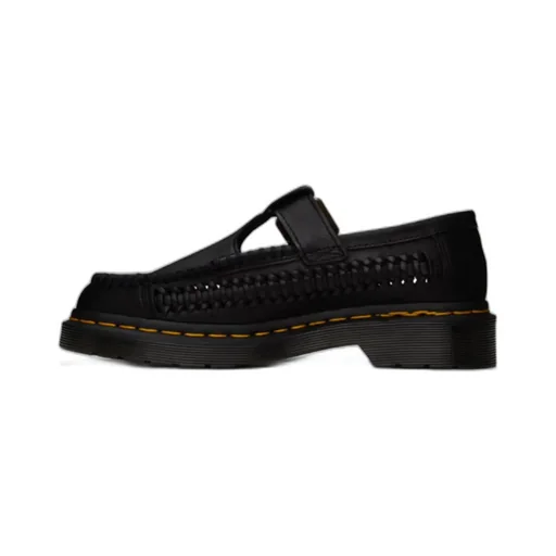 Pin Buckle Strap Loafers With Upper