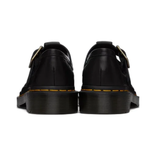 Pin Buckle Strap Loafers With Upper