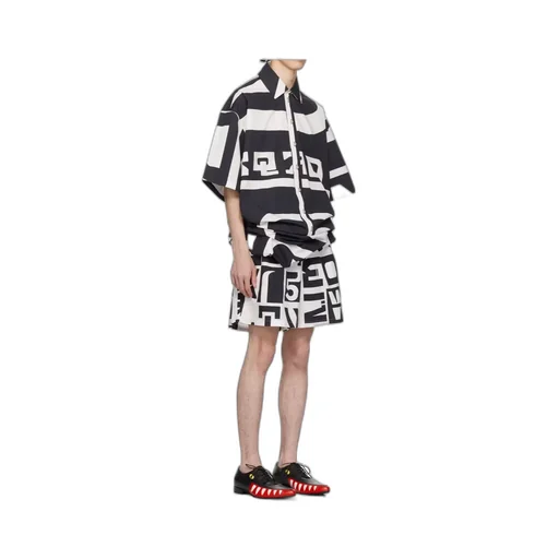 Shirt Combi Shorts Playsuit