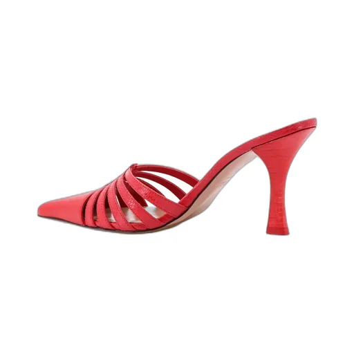 Paris Texas Nadia Cut-Out Mules