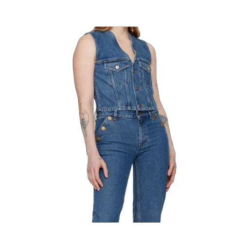 Fitted Denim Vest
