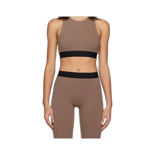 Taupe Racer Back Tank Top