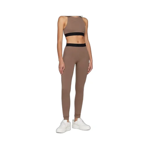 Taupe Racer Back Tank Top