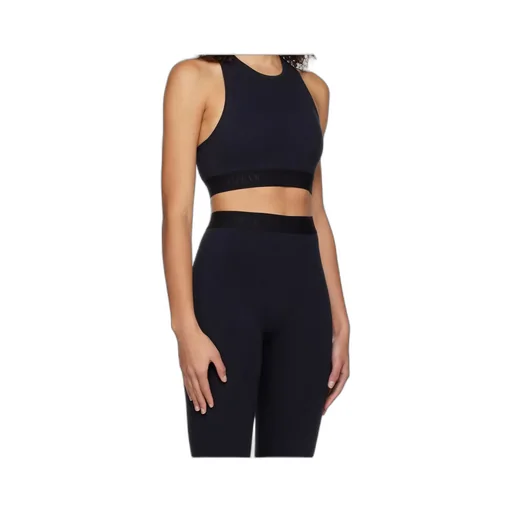Navy Racer Back Tank Top