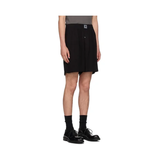 Eytys Aniara Logo Patch Shorts