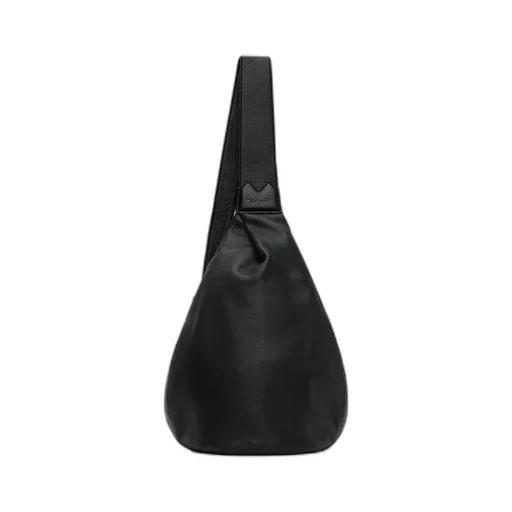 Discord Yohji Yamamoto Logo Embossed Single Strapped Shoulder Bag