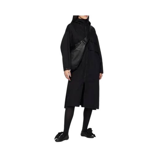 Discord Yohji Yamamoto Logo Embossed Single Strapped Shoulder Bag