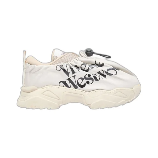 Logo-Print Drawstring Sneakers
