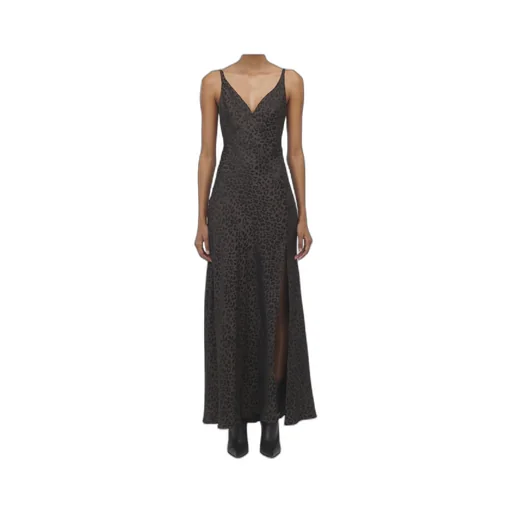 Alexander Mcqueen Leopard Jacquard Dress