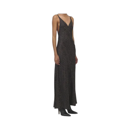 Alexander Mcqueen Leopard Jacquard Dress