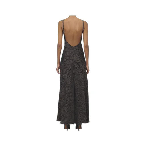 Alexander Mcqueen Leopard Jacquard Dress