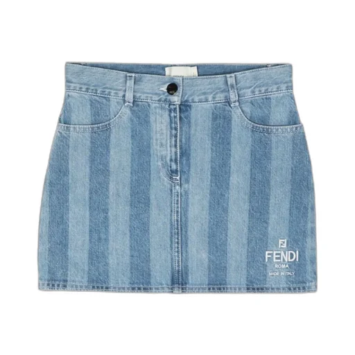 Striped Mini Skirt