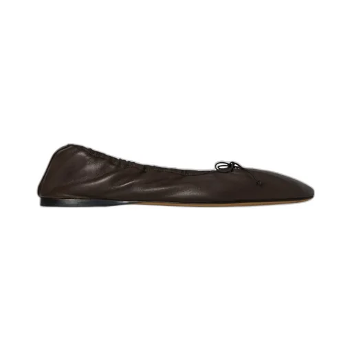 The Row Hereditas Bow Detailed Ballet Flats