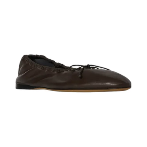The Row Hereditas Bow Detailed Ballet Flats