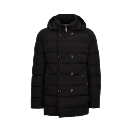 Moorer Florio Double-Breasted Hooded Padded Coat