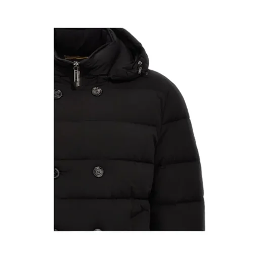 Moorer Florio Double-Breasted Hooded Padded Coat