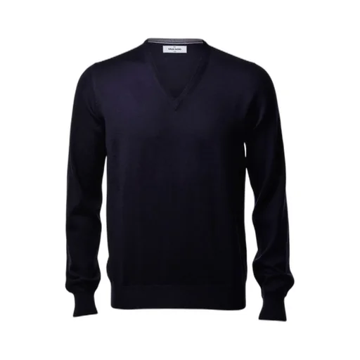 Gran Sasso V-Neck Knitted Pullover