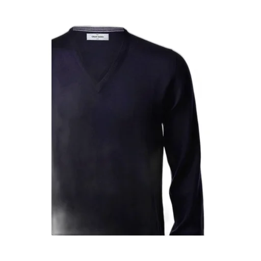 Gran Sasso V-Neck Knitted Pullover