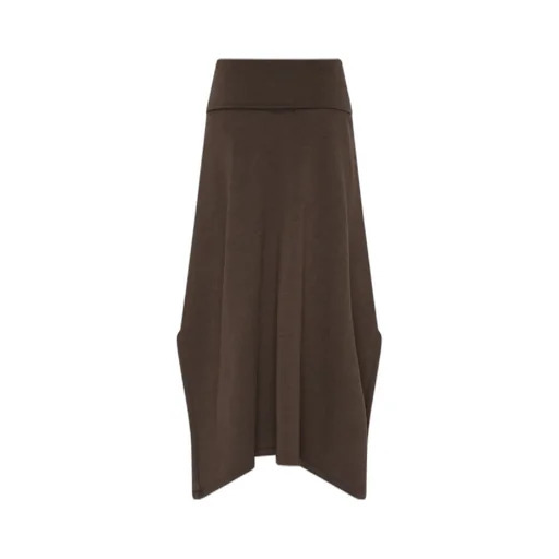 Lemaire Side-Slit Waistband Skirt