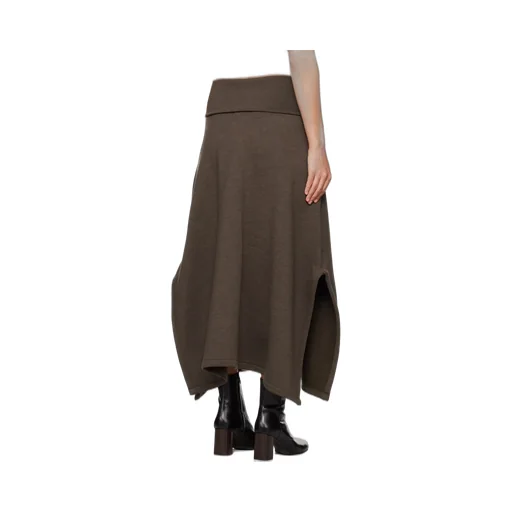 Lemaire Side-Slit Waistband Skirt
