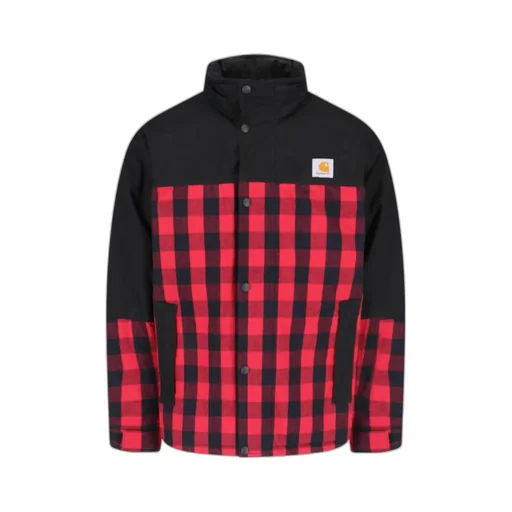 Junya Watanabe Logo Patch Checked Jacket
