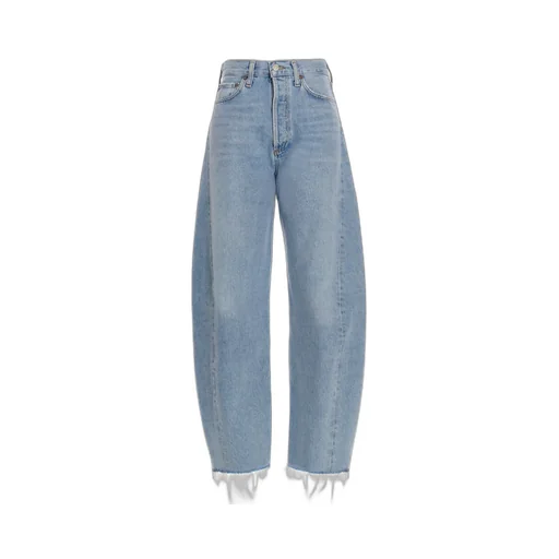 Agolde High-Waisted Wide-Leg Jeans